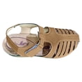 thumbnail image 2 of Latrodar Sandales Compensées pour Femmes Sandales de Randonnée Confortables Élastiques Sandales de Plage à Enfiler Bout Rond Chaussures d'Été Talon Bas (1 Pouces-2 Pouces) Sandales Solides pour Dames Cadeaux de la Saint-Valentin à la Plage, 2 of 5