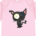 thumbnail image 4 of Inktastic Goth Animals Pets Black Cat Boys or Girls Long Sleeve Baby Bodysuit, 4 of 5