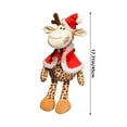 thumbnail image 3 of Christmas Reindeer Plush Doll – 17.7" Holiday Figurine Ornament Toy for Home Decor, Kids Gift, Mall Display & Festive Room Decoration, 3 of 5