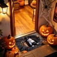 thumbnail image 2 of Nnndbs Halloween Optical Illusion Rug, 3D Visual Trap Floor Mat, Non Scary Carpet for Entryway Living Room Home Halloween Decor, 2 of 7