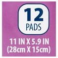 Great Value Deep Cleaning Mop Pads, 12 count