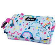 Packit Freezable Snack Box, Rainbow Sky, BPA Free, Non-Toxic Poly Canvas