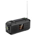 thumbnail image 2 of Solar Powered Weather Radio with Dual Speaker and Mobile Device Charging, 2 of 9