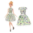 thumbnail image 2 of A-Waroom 10 PCS 12 inch Doll Dress Floral Skirt Doll Dress Casual Dress Doll Clothes for 30 CM Doll Color Random, 2 of 6