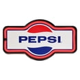 thumbnail image 5 of Licensed Pepsi LED Neon Rope Sign 17" Vintage Light Up Wall Decor Retro Soda Logo Marquee Sign for Man Cave Bar Garage Game Room USB or Battery Powered Wall Art, 5 of 9