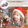 thumbnail image 4 of WRITWAA 1Set Holiday Train Decoration Bamboo Train Shape Green Party Decor, 4 of 4
