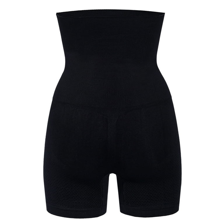 ULTREAGLE Women's High Waist Tummy Control Body Shaper Breathable Mesh Shapewear  Shorts,L Black at  Women's Clothing store