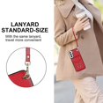 thumbnail image 4 of Elegante funda multifuncional tipo cartera para Samsung S23 Plus con correas, ranura para tarjetas, soporte para anillo, protección para cámara, material de PU, a prueba de golpes, antigolpes., 4 of 5
