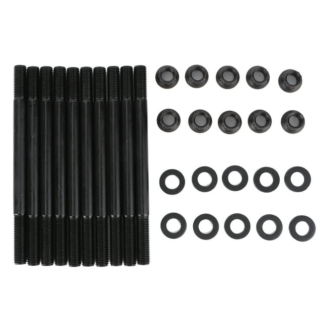 Cylinder Head Stud For , Durable Large Number Laminated Threads Cylinder Head Stud Kit, Convenient To Use For Car Repair Car Maintenance