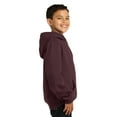 thumbnail image 3 of Sport-Tek Youth Pullover Hooded Sweatshirt-XS (Maroon), 3 of 6