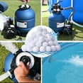 thumbnail image 6 of LINMOUA Upgrade 3.1 lbs Pool Filter Balls, Filter Media Balls for Pool Sand Pump, Eco-Friendly Fiber Filter Balls for Swimming Pool, Reusable Equals 110 lbs Pool Filter Sand, Lasts Several Seasons, 6 of 11