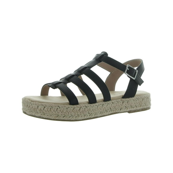 Sun Stone Womens Ryker Strappy Flatform Sandals