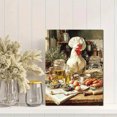 thumbnail image 2 of Chicken Turkey Pastry Canvas Print Wall Art Farmhouse Decor for Kitchen Dining Room Restaurant Cafe Home, 2 of 8
