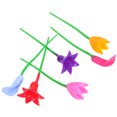 thumbnail image 1 of Minkissy 6pcs Flower Shape Silicone Cup Identifiers Identify Drinks for Guests, 1 of 8