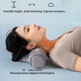 thumbnail image 4 of JIEMUCES Massage Pillow Neck Protection Hump 3-in-1 Traction Massager Pillow Heated Memory Foam Pillow for Pain Relief Home Dormitory Use, 4 of 8