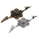 thumbnail image 3 of 2 piezas elegante cárdigan suéter Clips broche de cuello broches alfileres de seguridad para mujeres niñas ropa, 3 of 9