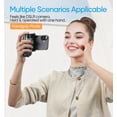 thumbnail image 4 of Trípode para teléfono MAGIC JOHN Selfie Stick con control remoto y luz de relleno, 4 of 8