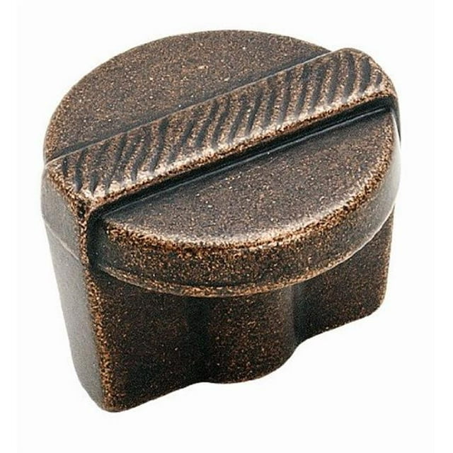 Amerock BP4427RBZ Bouton Rond pour Pièces Forgées - Bronze Rustique