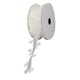 thumbnail image 5 of Cinta para adorno de encaje en forma de hoja, cinta de poliéster para boda DIY para envolver regalos, hacer coronas, 4cm (blanco), 5 of 14