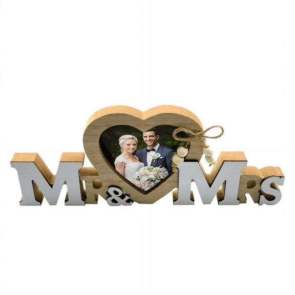BESTSKY Mr and Mrs,Wedding Decor Engagement Gifts for Couples,Home Decoration Engagement Gift,Style1