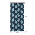 thumbnail image 5 of Halloween Ghost Pattern Shower Curtain 36"x72" ,Bathroom Decorative Shower Curtains Set with 12 Hooks,Modern Waterproof Washable Shower Curtain, 5 of 6