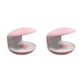 thumbnail image 2 of stanreset Electric Nail Dryer LED 18W Shaped Adjustable Mini Manicure Lamp 30/60s Professional Polish Gel Drying Table Light Pink 2Set, 2 of 6