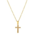 thumbnail image 2 of Murtoo Elegant Gold Plated Cross Necklace Collection with Crystal Embellishments – Versatile and Stylish Faith-Inspired Jewelry, 2 of 5