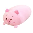 thumbnail image 1 of Cojín de peluche de peluche, cojín regordete con dibujos animados de animales, 1 of 2
