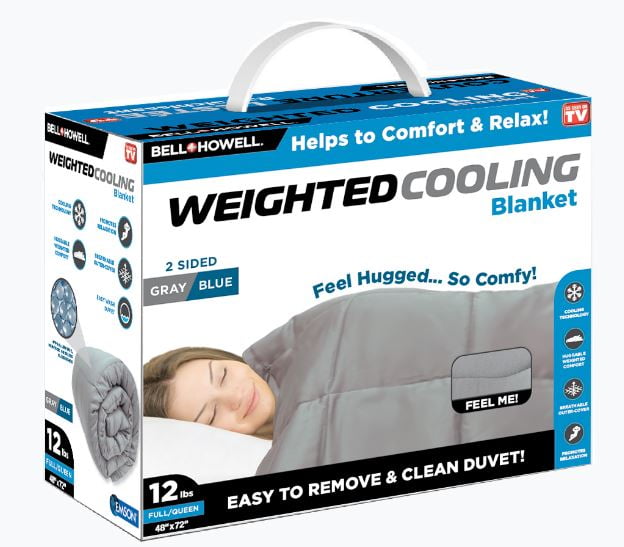 12 lb Cooling Weighted Blanket for Full Queen Bed by Nepal Ubuy