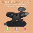 thumbnail image 4 of Heated Ankle Brace With Vibration Usb Foot Heating Pad Warp For Winter Foot Warmer With 3 Heating Levels 3 Vibration Modes Tw,Black, 4 of 5