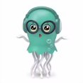 thumbnail image 1 of Electronic Musical Dancing Octopus Toys with Lights Sound Interactive Dancing Octopus Stress Relief Toy for Adults Toddler, 1 of 6
