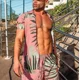 thumbnail image 1 of Conjunto De Camisa Y Pantalones Cortos Con Estampado De Play, 1 of 1