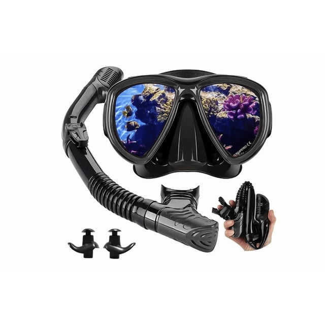 Máscara De Snorkel Máscara De Buceo Xtellar negro