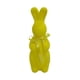 thumbnail image 2 of Figura de conejo de Pascua flocado, decoración de Pascua, mano de obra fina, espuma decorativa Amarillo, 2 of 9