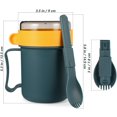 thumbnail image 4 of LOVEVER Cereal Cup Breakfast Soup Mug with Lid Pp Bowls Lids Microwave Safe Microwavable, 4 of 6