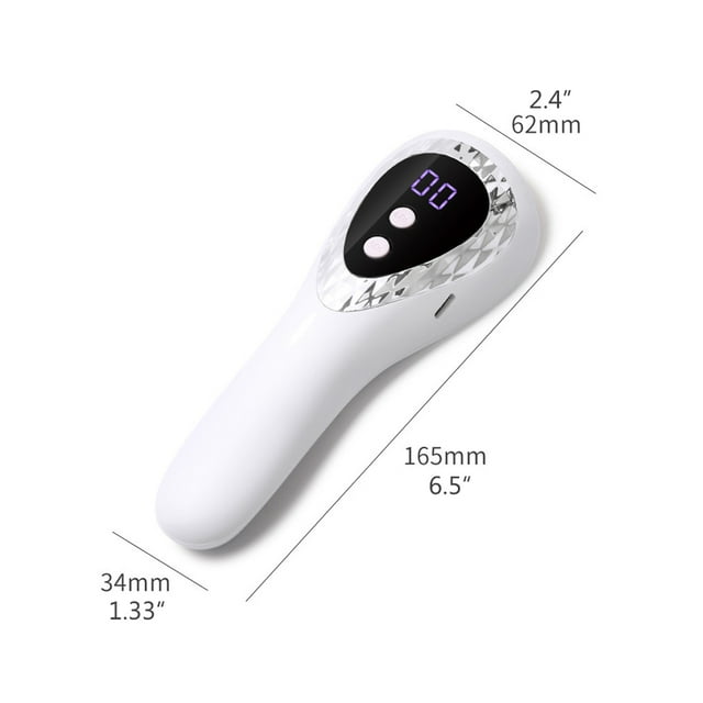 Lámpara de uñas LED inalámbrica de mano Mini luz UV para uñas Secador de uñas recargable portátil Lámpara de curado de esmalte de uñas Máquina secadora de uñas de secado rápido
