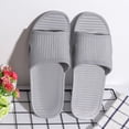thumbnail image 4 of Zapatos cómodos de verano a rayas para mujer y hombre, sandalias de baño, chanclas, 4 of 7