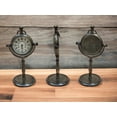 thumbnail image 2 of Brass Maritime Collectible Shelf/Desk Clock Marine Nautical Clock Working Desk Clock with Stand Housewarming Gift, 2 of 3