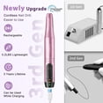 thumbnail image 5 of COSLUS CX20 Electric Nail Drill File,Professional All-in-One Kit with 6 Bits & Sanding Bands,for Acrylic Gel & Dip Nails,Ideal for Beginners, 5 of 10