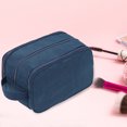 thumbnail image 4 of Bolso De Cosméticos Bolsa de cosméticos Wet Dry Separation Mujeres Organizador Bolsas de embrague para acampar (Azul) Ehuebsd Para Estrenar, 4 of 7