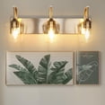 thumbnail image 4 of Lámpara de Baño Foucasal de 3 Luces Acabado Níquel Cepillado 60 cm, 4 of 7