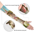 thumbnail image 3 of ALAZA Cute Esater Bunny UV Sun Protection Arm Sleeves UPF 50+ Compression Cooling Sleeve 1 Pair, 3 of 7