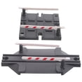 thumbnail image 1 of 2 piezas de bloques de construcción de vías de tren, accesorios de tren de juguete, vías de tren de bricolaje, barreras de ferrocarril de plástico, vías de tren de expansión, 1 of 8