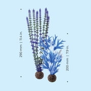 biOrb Medium Blue & Purple Plant Set - Aquarium Plant Decoration