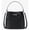 black, variant on Women's Carson Medium Pebbled Leather Convertible Bucket Crossbody Bag - Black