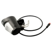 Ebike Headlight Black Bike Lights for Night Riding 6-48V - Electric Dirt Bike Front Light Mountain Bike Accessories Black Road Bike Led Headlight Cycling Accessories for Bike, 2 Pin Connector