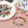 thumbnail image 4 of Uxcell 450 Pcs Faceted Rondelle Glass Beads, 6mm Czech Crystal Glass Spacers Bead Bulk Assorted for Jewelry Making Bracelets Necklace Earring DIY Crafts, Green Tone, 4 of 6