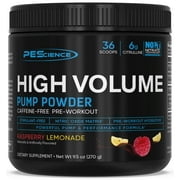 PEScience High Volume, Nitric Oxide Booster, Raspberry Lemonade, 18 Servings