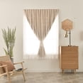 thumbnail image 3 of Hollow‑Out Stars Blackout Curtains, Double Layer Star Cut Out Window Drapes, 1 Panel 39.37" X 78.74" For Bedroom Living Room, 3 of 3
