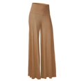 thumbnail image 5 of Women Low Rise Wide Leg Flared Sweatpants Fold Over Leggings Lounge Yoga Pants L, 5 of 5